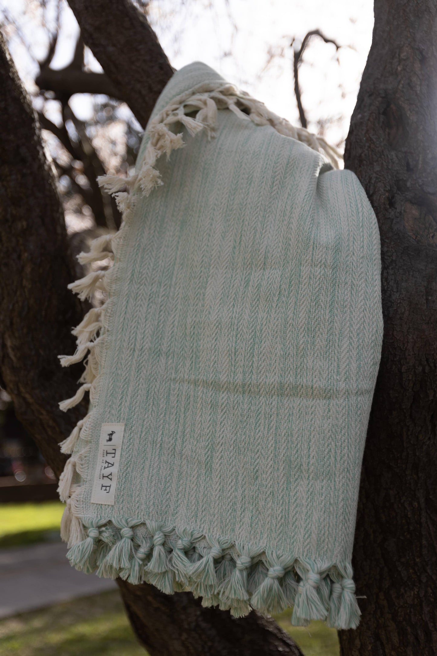 "Sirince" Handmade Organic Cotton Blanket