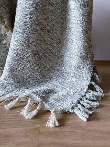 "Adana" Handmade Organic Cotton Blanket
