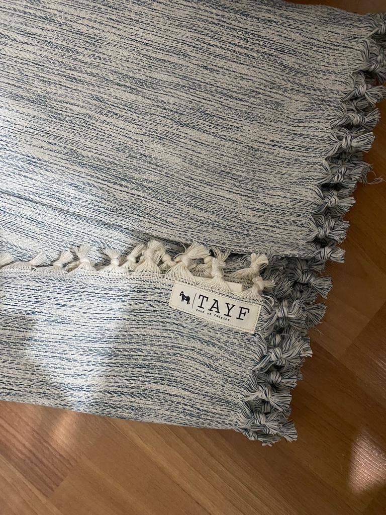 "Adana" Handmade Organic Cotton Blanket