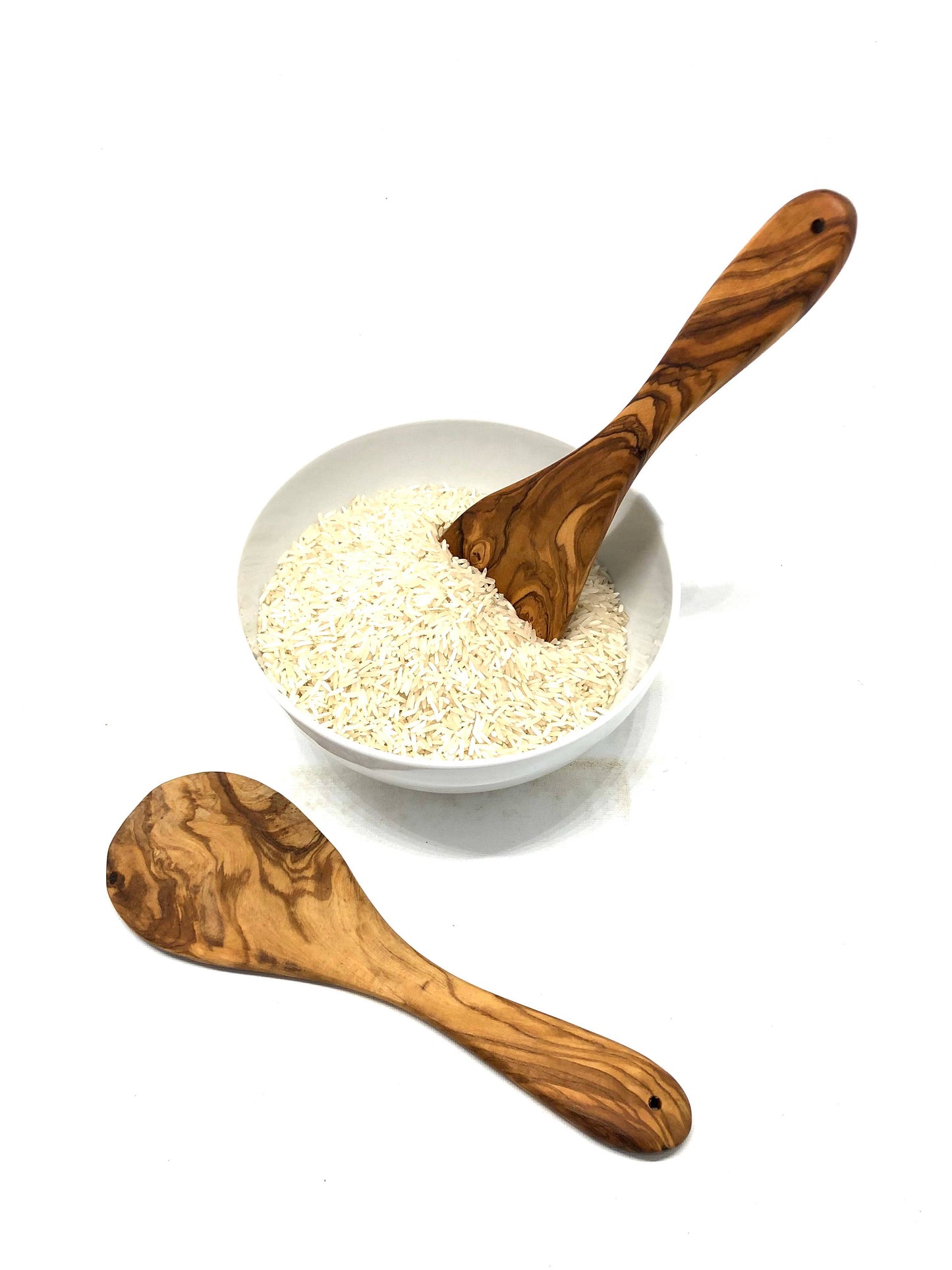 Olive Wood Rice Paddle