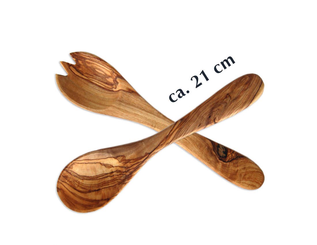Small salad servers, 21 cm